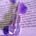 Sterling Silver Violin Brooch