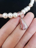 Pink Opal Coquette Pearl Choker