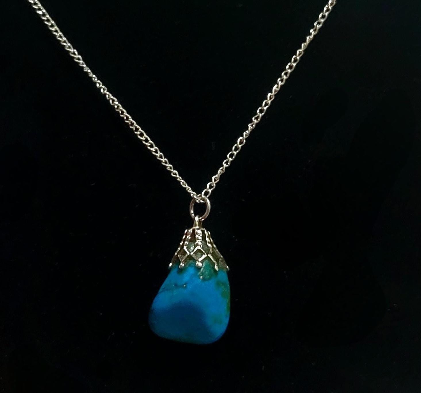 Turquoise Pendant Necklace