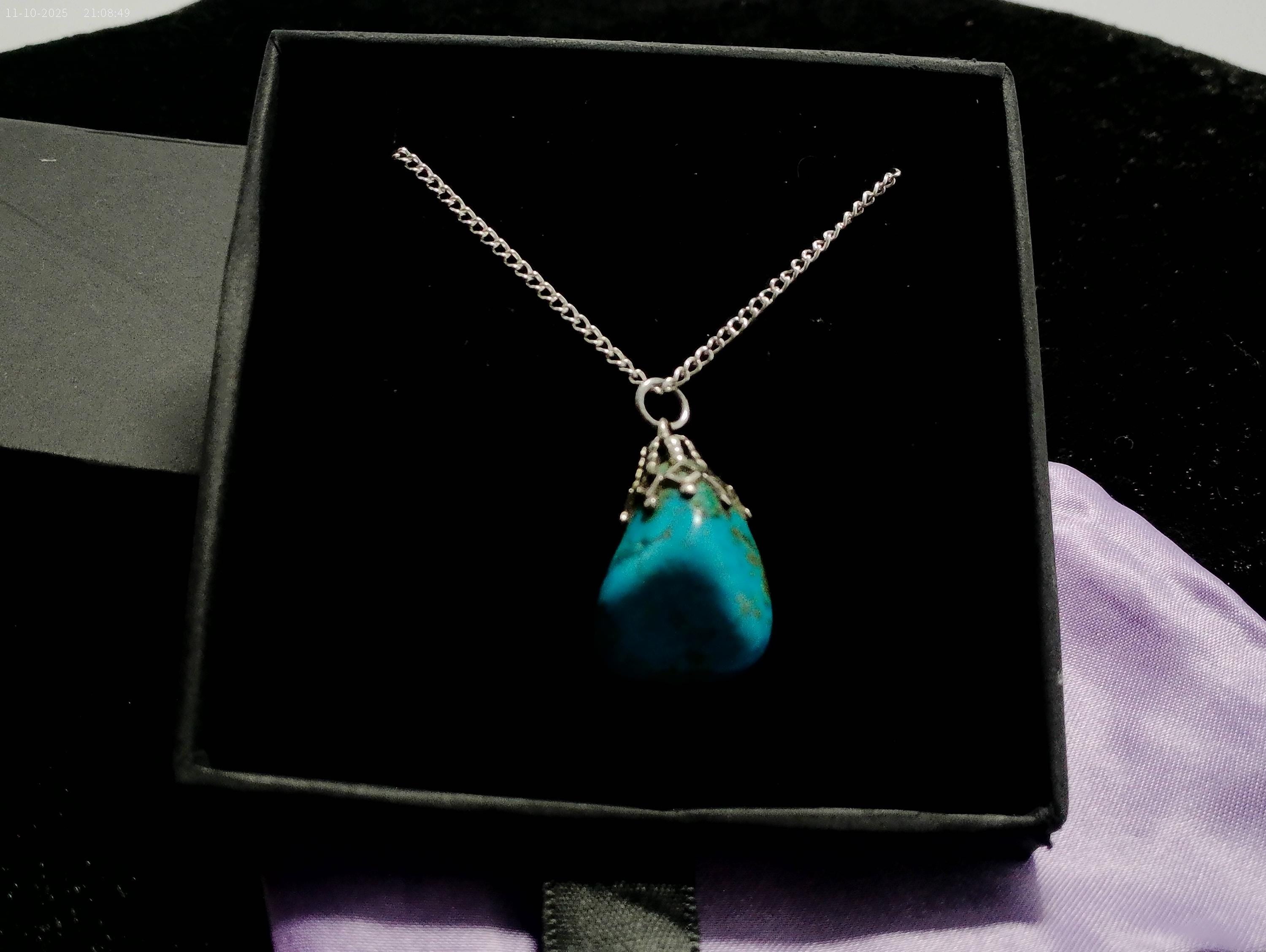 Turquoise Pendant Necklace