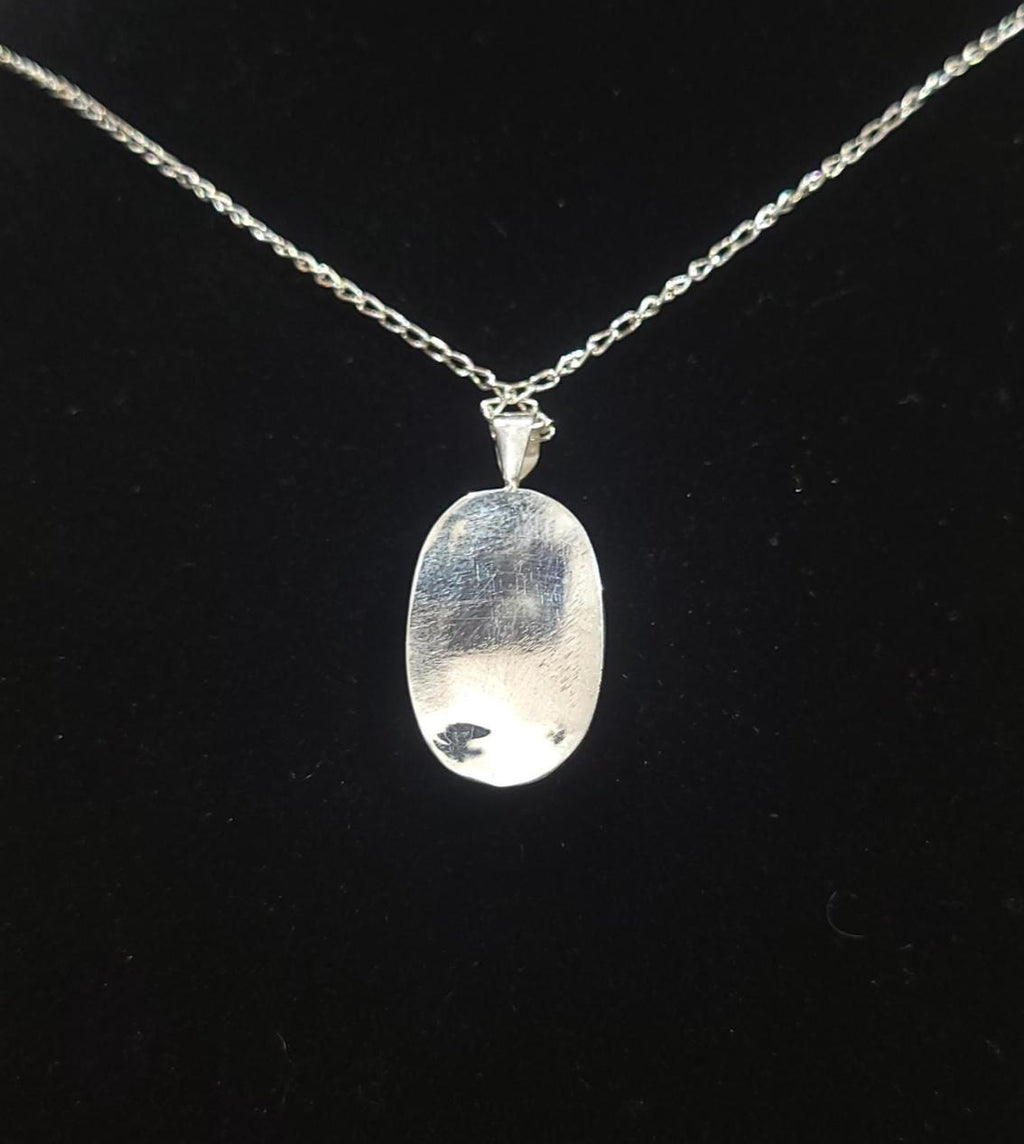 Botswana Sterling Silver Pendant Handcrafted