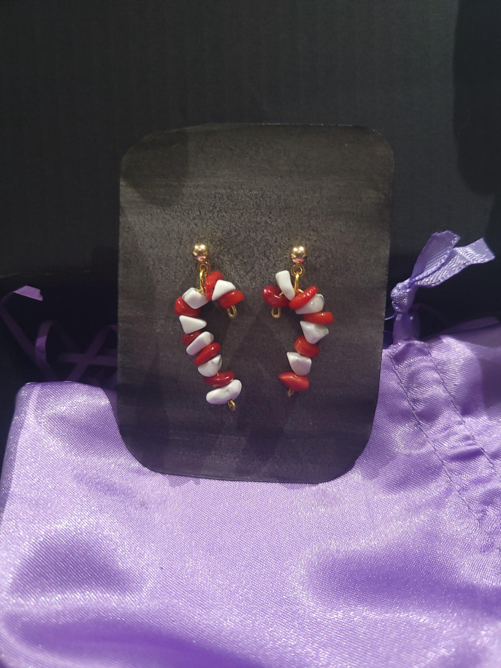 Holiday Trio Earring Set – Candy Cane, Gold Christmas Tree & Snowman Studs
